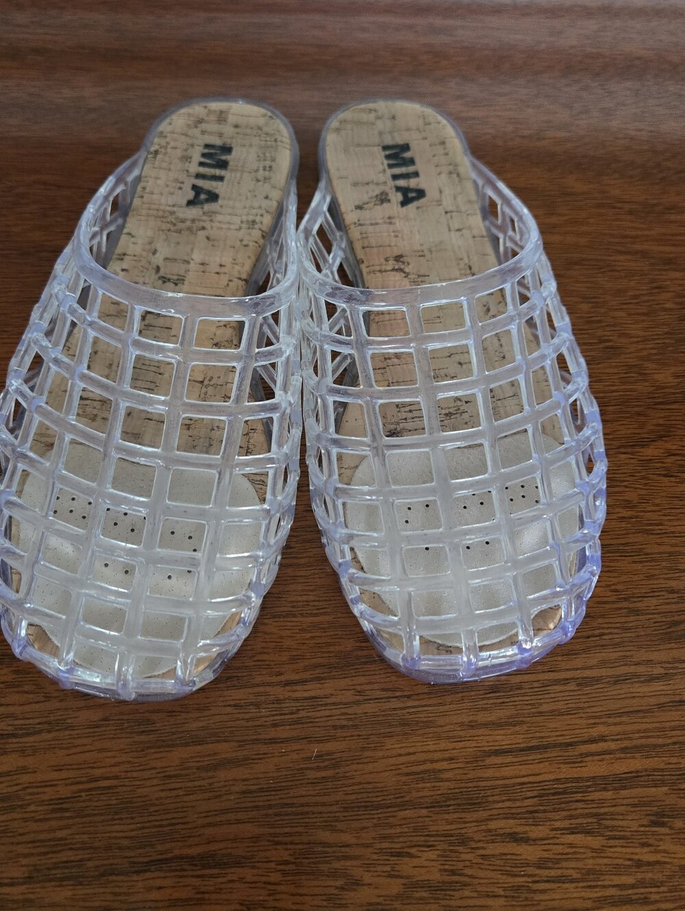 Mia Jelly Slide In Clear